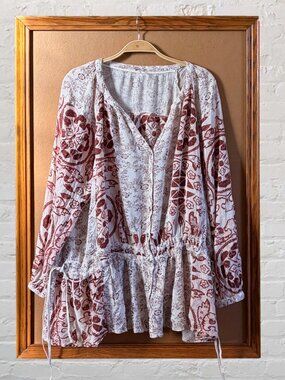 Free People Ratio Top Size Large